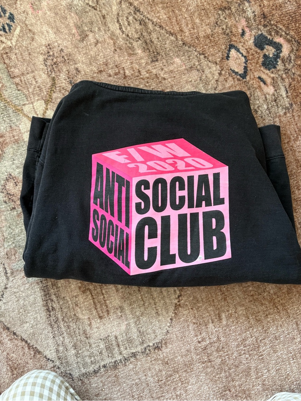 Anti Social Social Club Black Hoodie